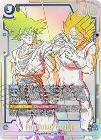 Son Goku/Vegeta (Alternate Art) — Story Booster 01