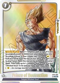 Prince of Destruction - Dragon Ball Super: Fusion World Story Booster 01 trading card