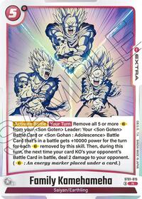 Family Kamehameha - Dragon Ball Super: Fusion World Story Booster 01 trading card
