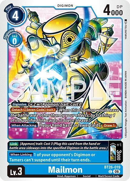 Mailmon, Timeless Bonds card number BT26-019 C