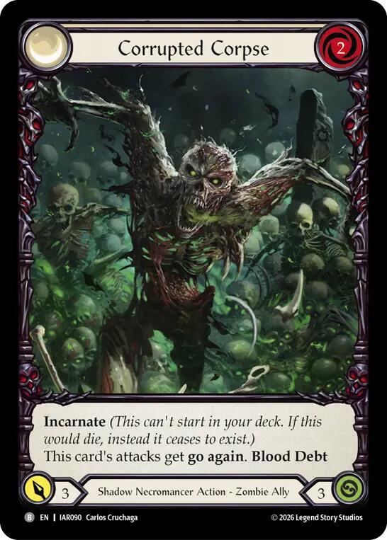 Corrupted Corpse IAR090 card