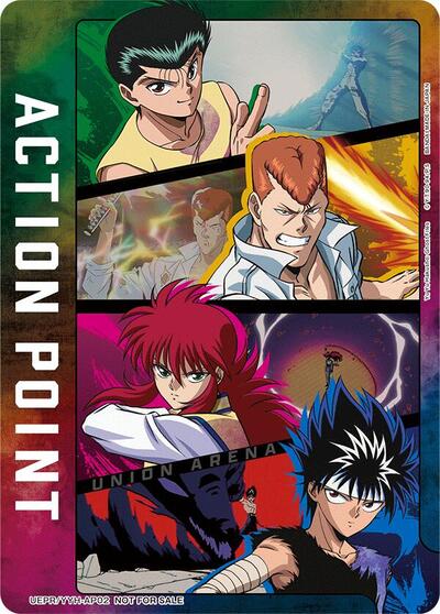 Action Point Card (AP02) (Special Promotion Pack 2026 Vol. 1) (Yu Yu Hakusho) — Foil Union Arena Promotion Cards Action Point Union Arena card — value and price