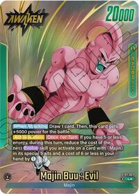 Majin Buu/Majin Buu : Pure Evil // Majin Buu : Evil (Alternate Art) - Dragon Ball Super: Fusion World Story Booster 01 trading card