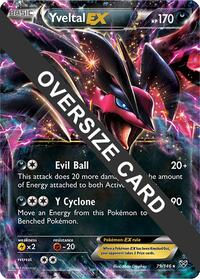 Yveltal EX #79/146 from Jumbo Cards Pokemon card image