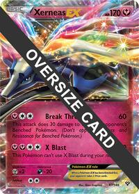 Xerneas EX #97/146 from Jumbo Cards Pokemon card image