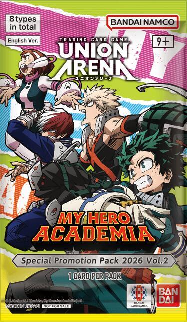 Special Promotion Pack 2026 Vol. 2 - Union Arena Promotion Cards