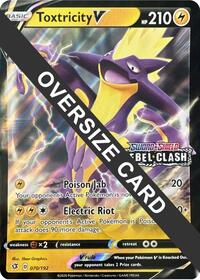 Toxtricity V #070/192 from Jumbo Cards Pokemon card image