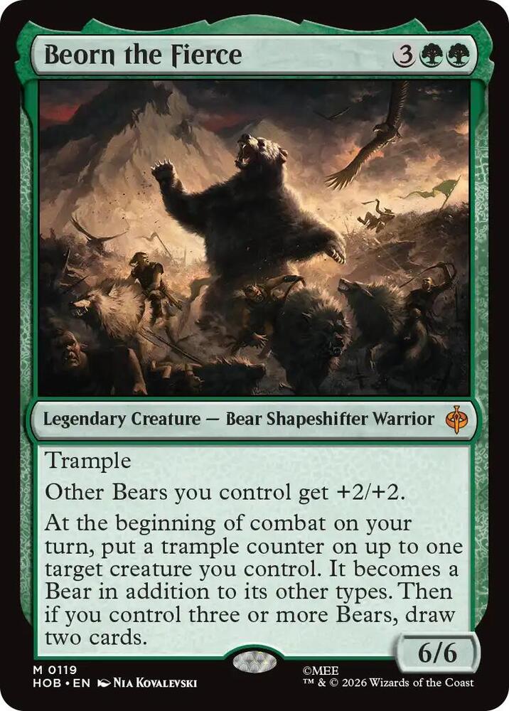 Beorn the Fierce — The Hobbit