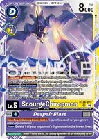 ChaosTCG 野原でのんびり プロモカード Promo ScourgeChiropmon // Despair Blast - Timeless Bonds - Digimon Card