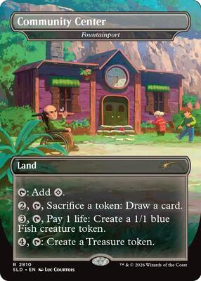 Community Center - Fountainport #2810 – Secret Lair Drop Series (Rare)
