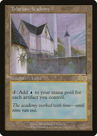 Tolarian Academy - Urza's Saga - Magic: The Gathering