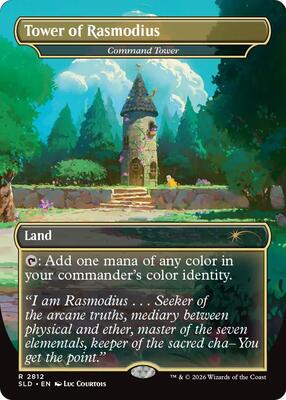 Tower of Rasmodius - Command Tower #2812 – Secret Lair Drop Series (Rare)
