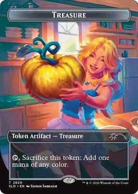 Treasure Token #2820 – Secret Lair Drop Series (Token)