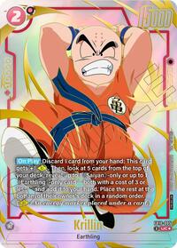 Krillin - FB10-005 (Limited Pack 26-27 WAVE2) — Tournament and Championship Promos