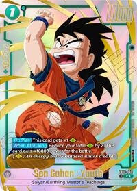 Son Gohan : Youth - FB10-060 (Limited Pack 26-27 WAVE2) — Tournament and Championship Promos