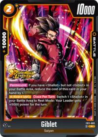 Giblet - FB11-083 - Dragon Ball Super: Fusion World Brightness of Hope trading card