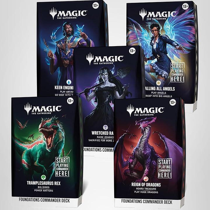 Foundations Commander Decks [Set of 5]