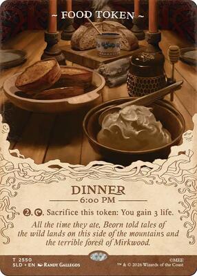 Food Token #2550 – Secret Lair Drop Series (Token)