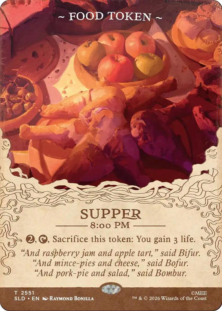Food Token (2551), Secret Lair Drop Series card number 2551