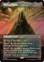 Mount Doom (Borderless) (Surge Foil) - The Hobbit: Eternal-Legal