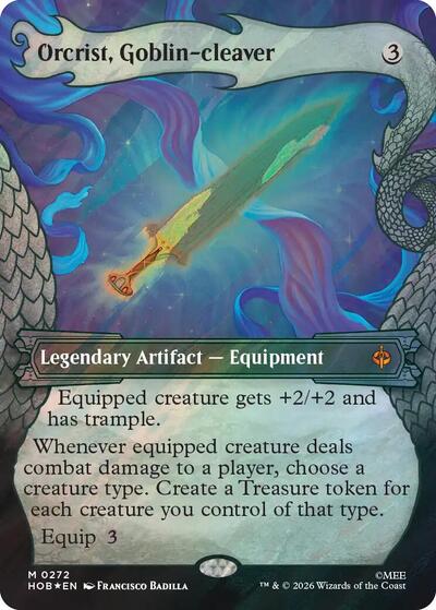 Orcrist, Goblin-cleaver (Showcase) (Surge Foil)