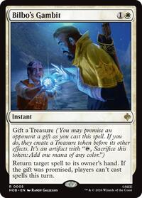 Bilbo's Gambit - Magic: The Gathering The Hobbit trading card