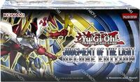 yugioh judgment of the light card list Yu-Gi-Oh! - Deluxe Edition / Monster Box Deluxe Edition comes with nine Judgment of the Light Booster Packs where Synchro Monsters make a big comeback. Yu-Gi-Oh Judgement of the Light:
