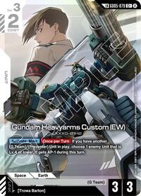 Gundam Heavyarms Custom (EW) (C+) (Link Rare) — Freedom Ascension