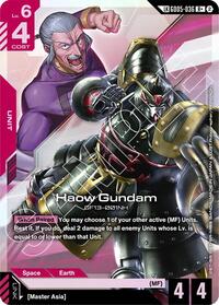 Haow Gundam (R+) (Link Rare) — Freedom Ascension