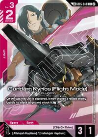 Gundam Kyrios (Flight Mode) (C+) (Link Rare) — Freedom Ascension