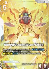Shining Gundam (Super Mode) (R+) — Freedom Ascension