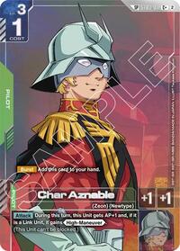 Char Aznable (C+) (SP) — Freedom Ascension