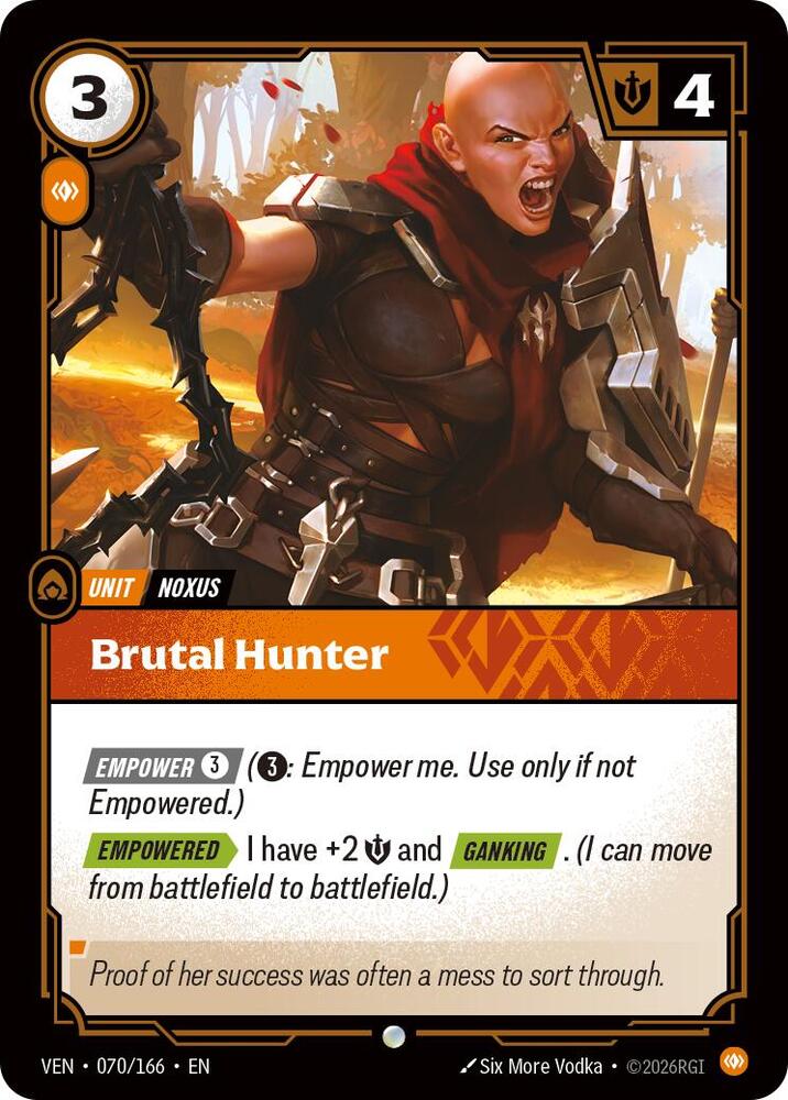Brutal Hunter #70 — Vendetta