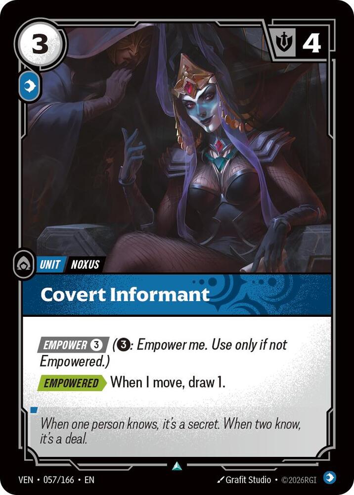 Covert Informant #57 — Vendetta