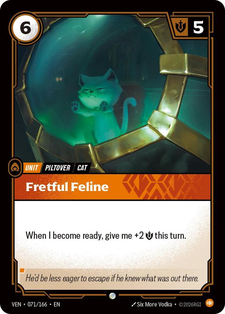 Fretful Feline #71 — Vendetta