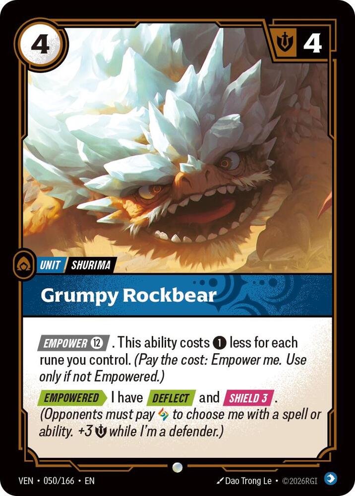 Grumpy Rockbear #50 — Vendetta