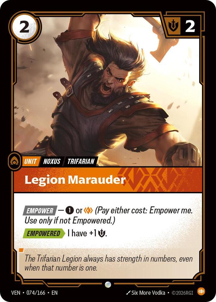 Legion Marauder #74 — Vendetta