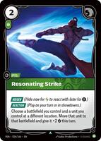 Resonating Strike - Vendetta - Riftbound: League of Legends