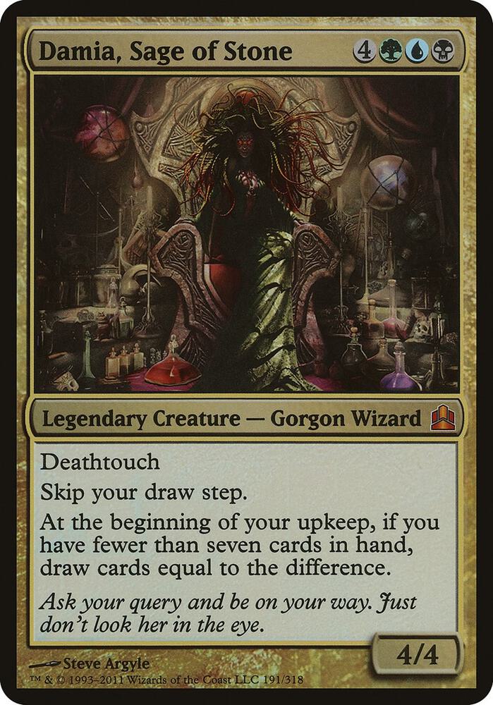 Damia, Sage of Stone (Commander)