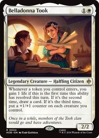 Belladonna Took - Magic: The Gathering The Hobbit trading card