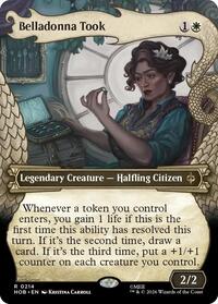 Belladonna Took (Showcase) - Magic: The Gathering The Hobbit trading card