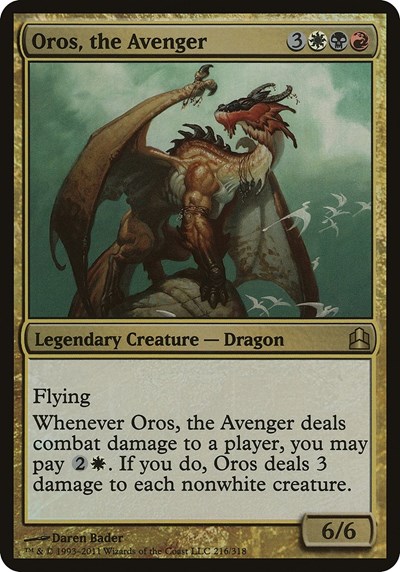 Oros the Avenger Commander