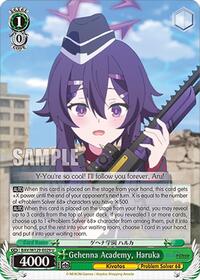 Gehenna Academy, Haruka