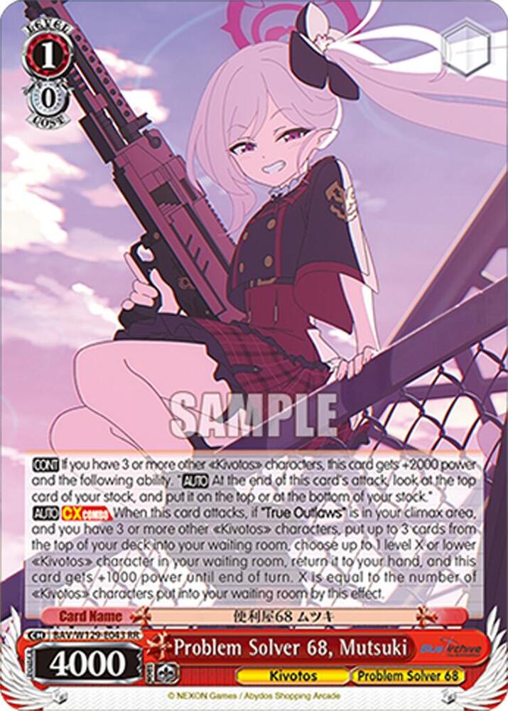 Problem Solver 68, Mutsuki