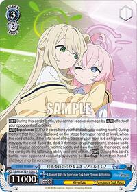 A Moment With the Foreclosure Task Force, Nonomi & Hoshino - Weiss Schwarz Blue Archive The Animation trading card