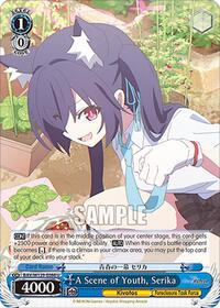 A Scene of Youth, Serika - Weiss Schwarz Blue Archive The Animation trading card