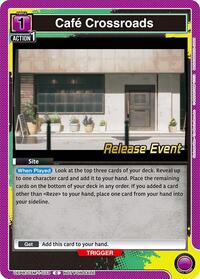 Cafe Crossroads - Union Arena UE22BT: CHAINSAW MAN Release Event trading card