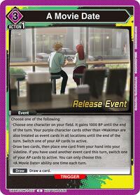 A Movie Date - Union Arena UE22BT: CHAINSAW MAN Release Event trading card