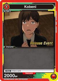 Kobeni (043) - Union Arena UE22BT: CHAINSAW MAN Release Event trading card