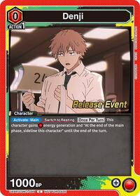 Denji (049) - Union Arena UE22BT: CHAINSAW MAN Release Event trading card